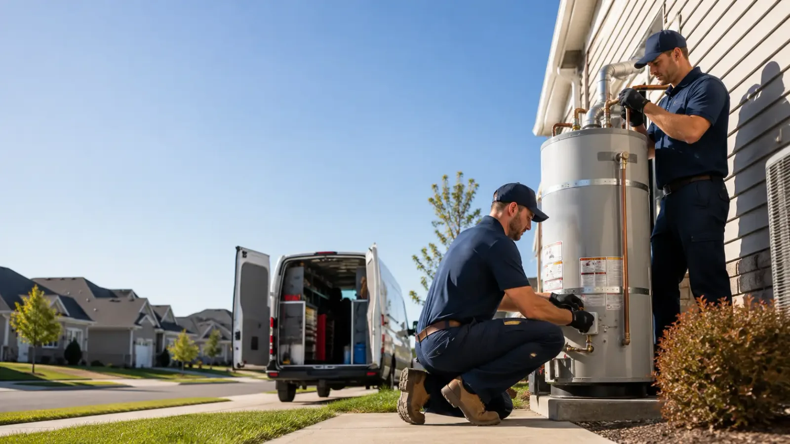 Water Heater Installation in Columbus City, IA